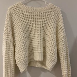 PacSun white chunky sweater size Small